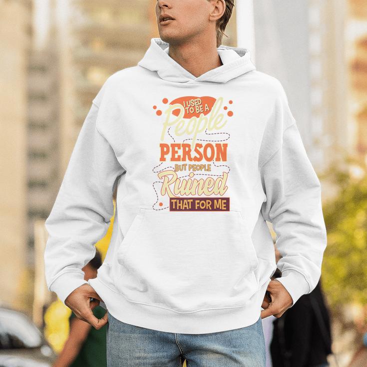 I Used To Be a People Person Antisocial Introvert Premium Unisex Hoodie I Used To Be a People Person Antisocial Introvert Premium Unisex Hoodie