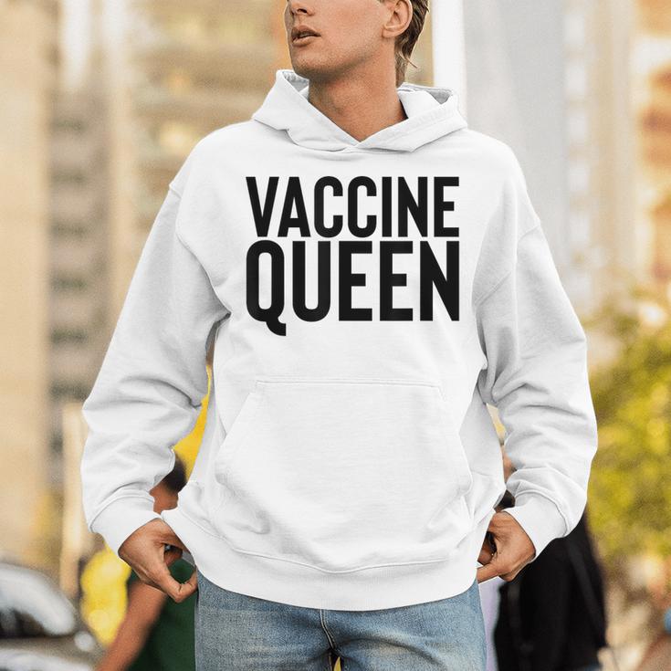 Vaccine Queen Nursing Graduation Shirt Unisex Hoodie