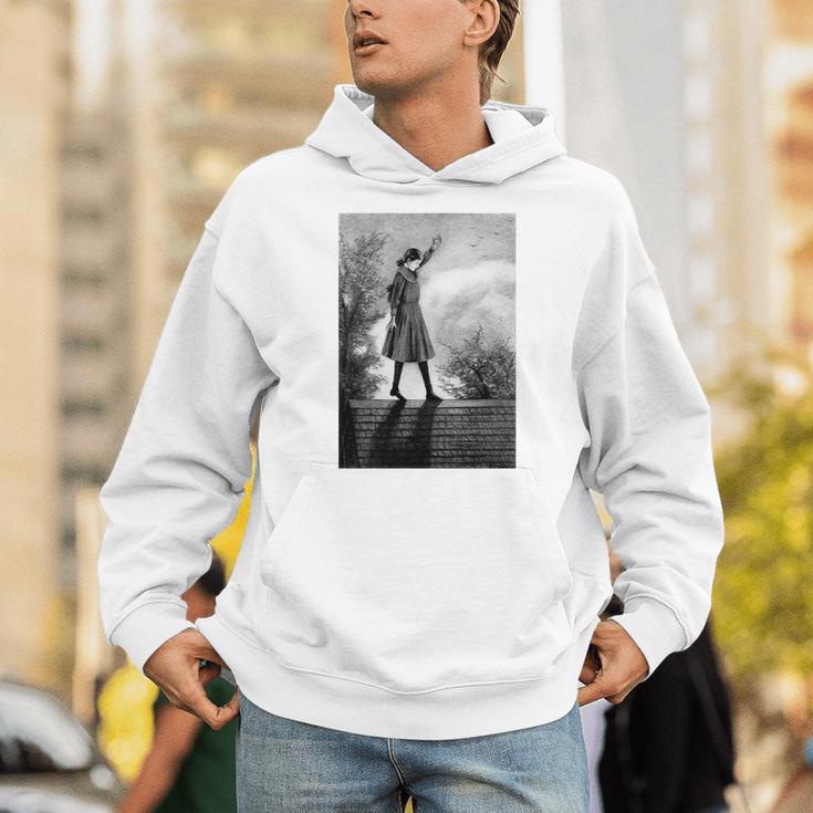 Vintage Anne Of Green Gables -Roof Scene From Book Premium Tri-Blend T-Shirt Unisex Hoodie