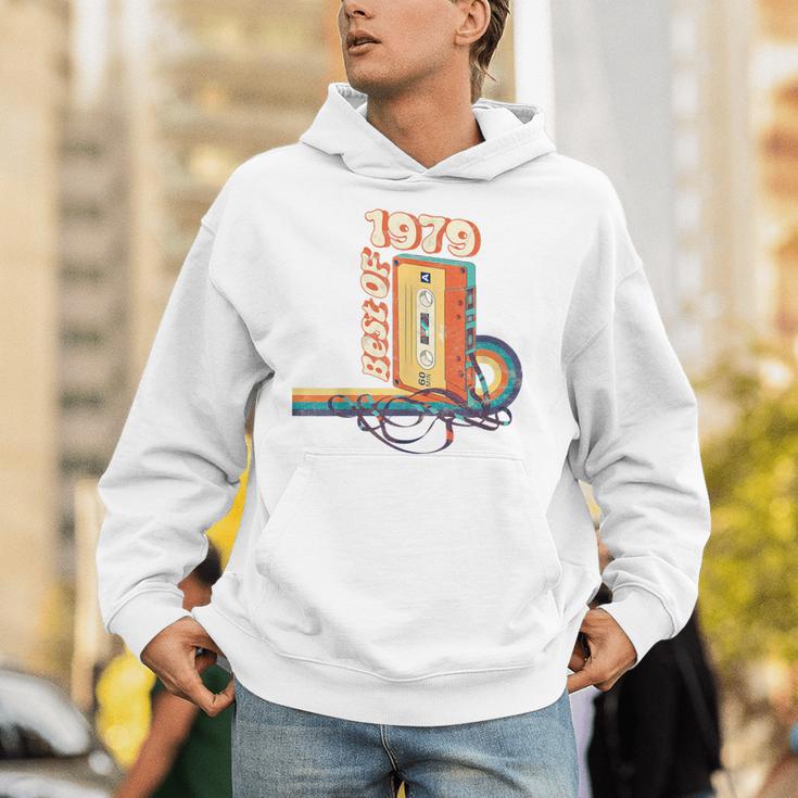 Vintage Best Of 1979 41st Birthday Graduation Cassette Tape Unisex Hoodie