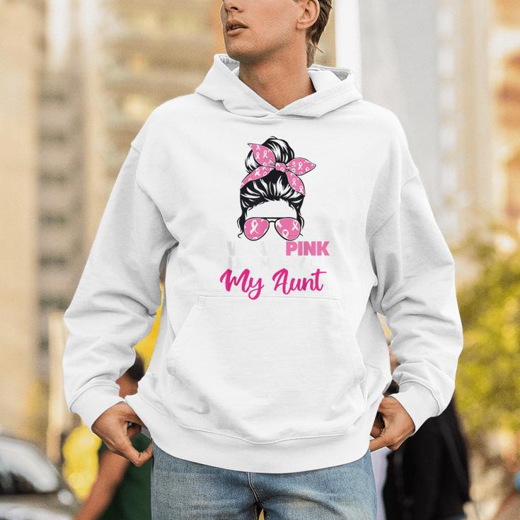 I Wear Pink In Memory Of My Aunt Breast Cancer Awareness Unisex Hoodie I Wear Pink In Memory Of My Aunt Breast Cancer Awareness Unisex Hoodie