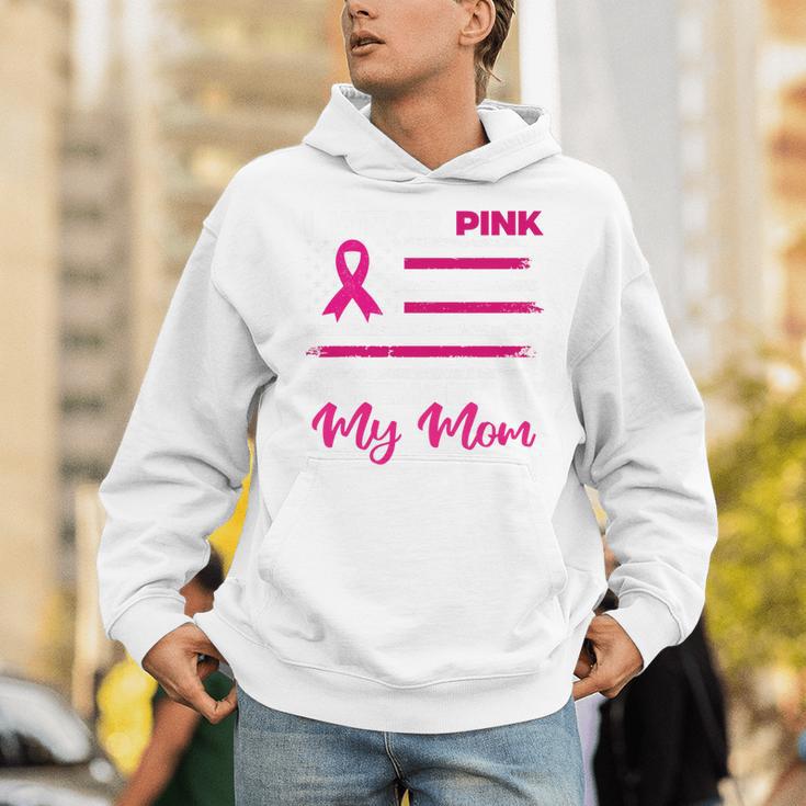 I Wear Pink In Memory Of My Mom Breast Cancer Awareness Premium Tri-Blend Unisex Hoodie I Wear Pink In Memory Of My Mom Breast Cancer Awareness Premium Tri-Blend Unisex Hoodie