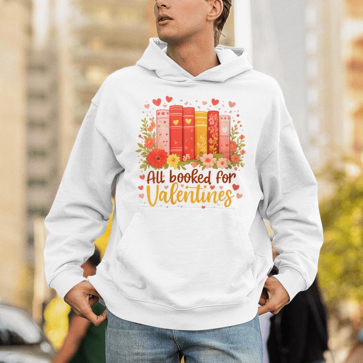 Women's All Booked For Valentine Teacher Valentines Reading Book Unisex Hoodie Women's All Booked For Valentine Teacher Valentines Reading Book Unisex Hoodie