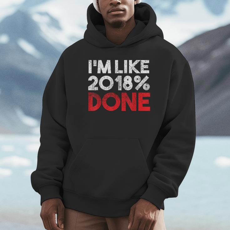 2018 Percent Done Senior Graduation Shirt Unisex Hoodie