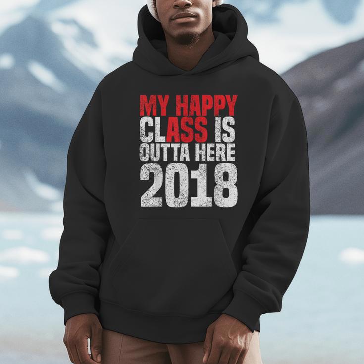 2018 Senior Graduation My Happy Class Shirt Unisex Hoodie