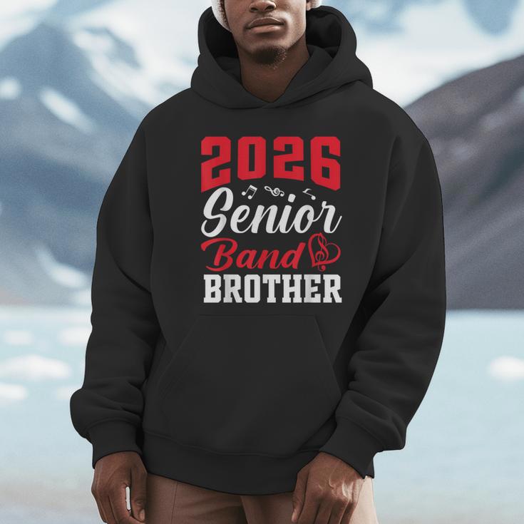 2026 Senior Band Brother Class Of 2026 Parent Graduation Unisex Hoodie
