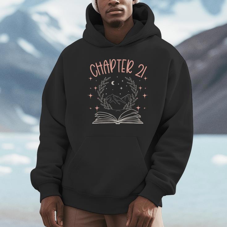 21st Birthday Women Book Lovers Chapter 21 Its My Birthday Unisex Hoodie