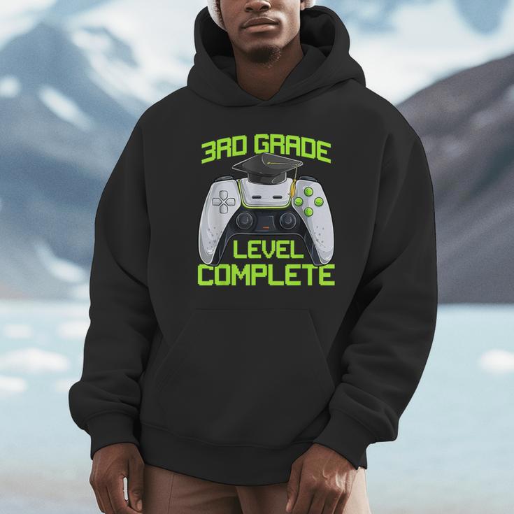 3rd Grade Level Complete Gamer Class Of 2026 Graduation Unisex Hoodie