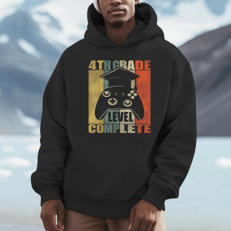 4th Grade Level Complete Gamer Class Of 2023 Graduation Unisex Hoodie