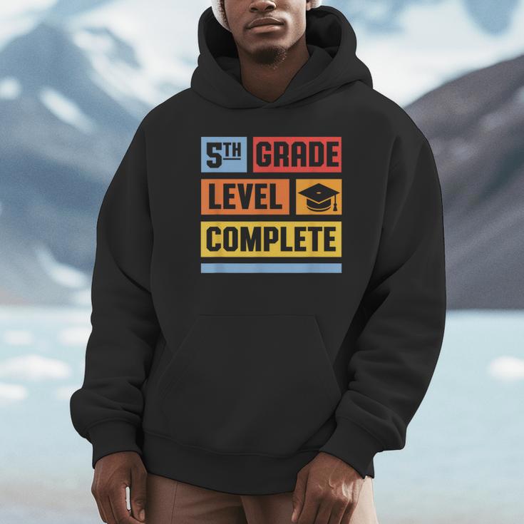 5th Grade Level Complete Shirt Graduation Last Day Of School Unisex Hoodie