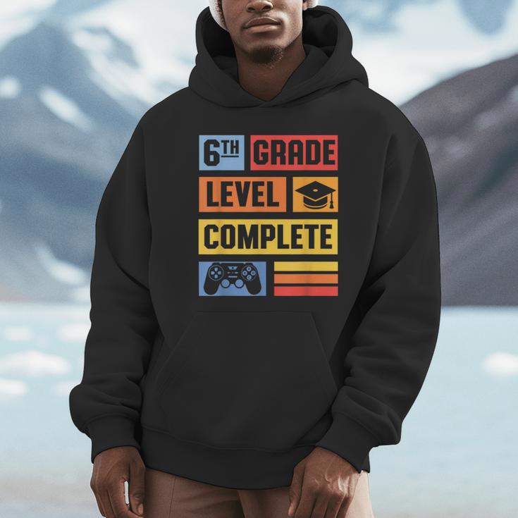 6th Grade Level Complete Shirt Graduation Last Day Of School Unisex Hoodie