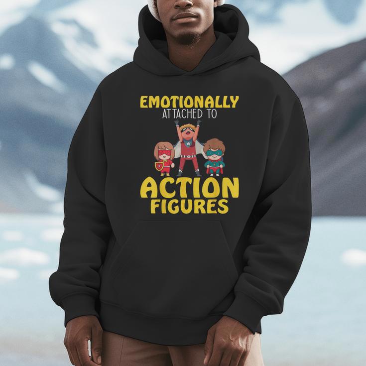 Action Figure Collector Comic Books Unisex Hoodie Action Figure Collector Comic Books Unisex Hoodie