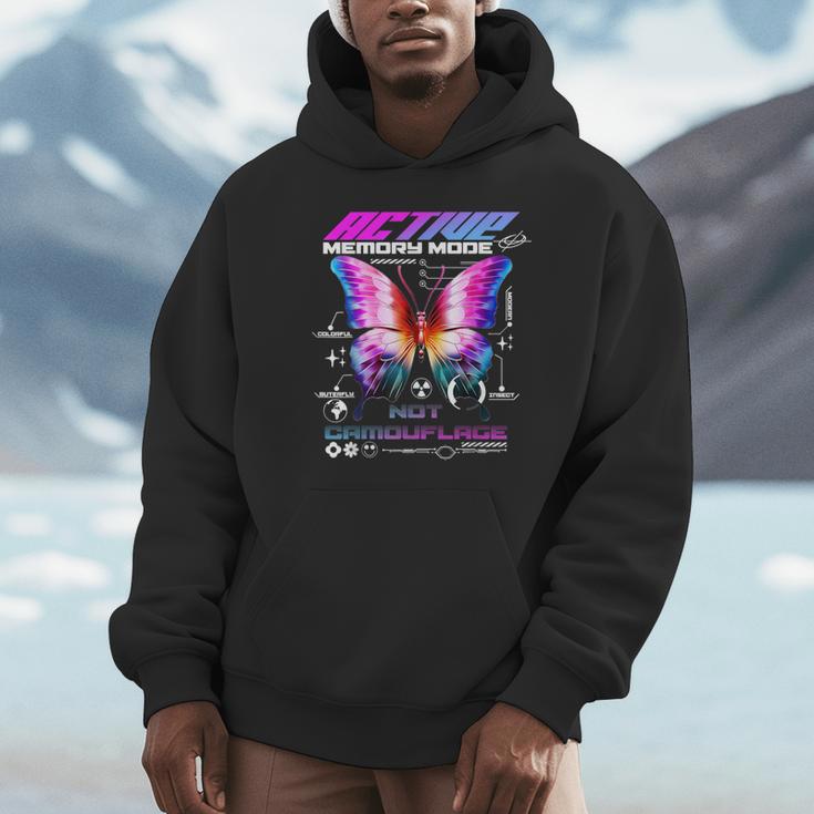 Active Memory Butterfly Unisex Hoodie