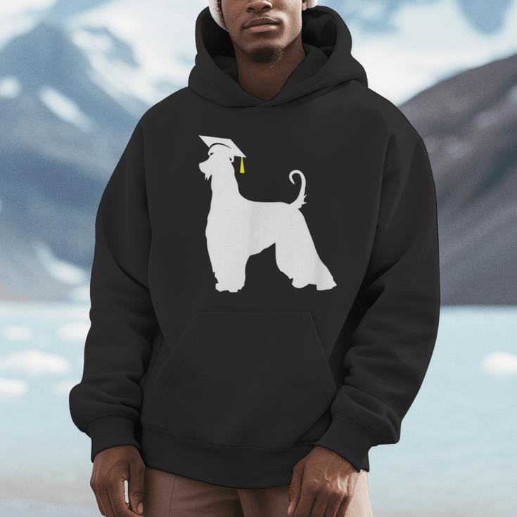 Afghan Hound Graduation Dog Graduate Men Women Kids Unisex Hoodie