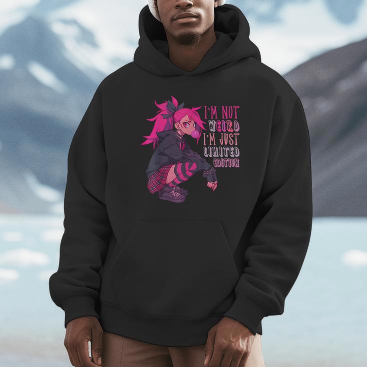 Anime Girl I'm Not Weird Just Limited Edition Introvert Goth Unisex Hoodie Anime Girl I'm Not Weird Just Limited Edition Introvert Goth Unisex Hoodie