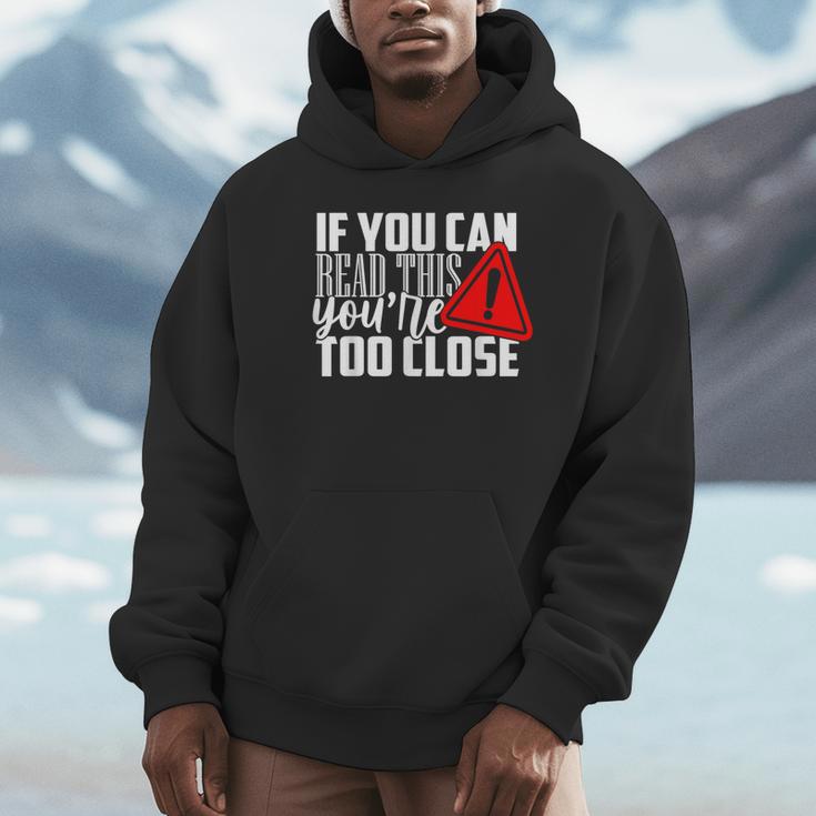 Antisocial Keep Away Sarcastic Bad Attitude Introvert Unisex Hoodie