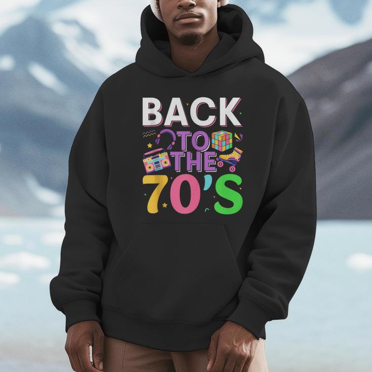 Back To The 70's Mixtape Era Nostalgia Retro 1970 70's Style Unisex Hoodie