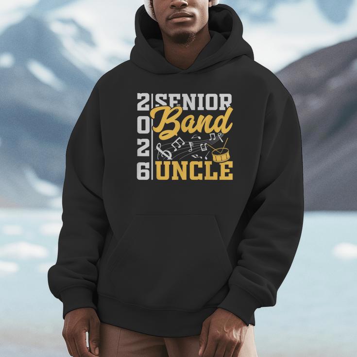 Band Senior Uncle Class Of 2026 Graduation Graduate Unisex Hoodie