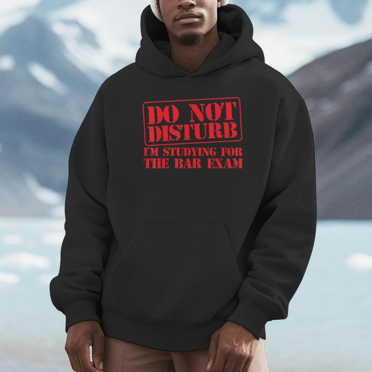 Bar Exam Law School Graduation Study T-Shirt Unisex Hoodie