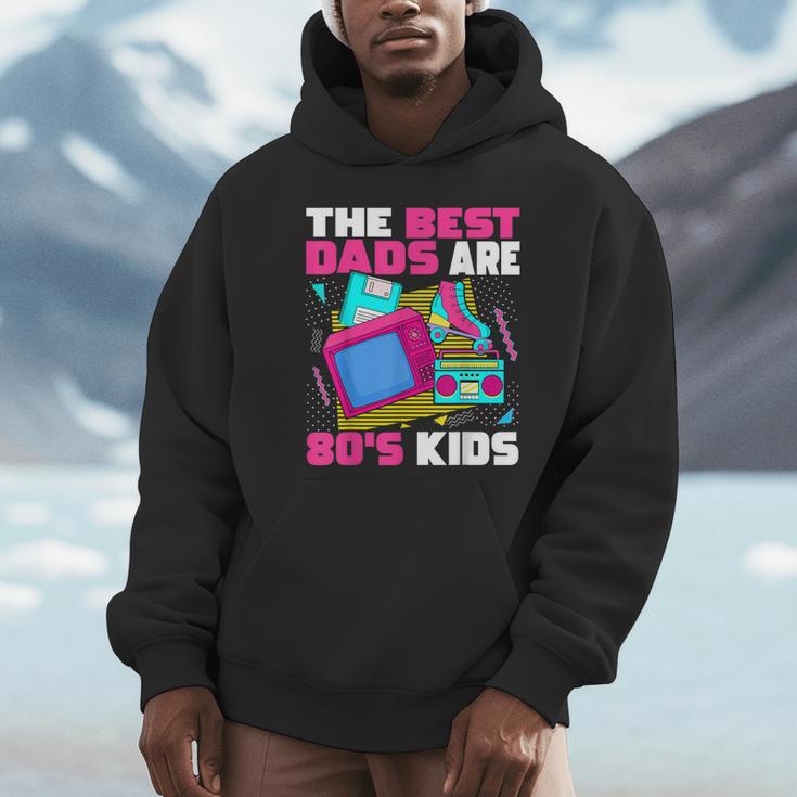 The Best Dads Are 80s Kids 80s Dad Nostalgia Unisex Hoodie The Best Dads Are 80s Kids 80s Dad Nostalgia Unisex Hoodie