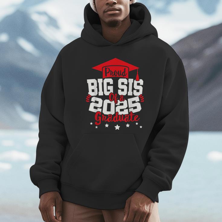 Big Sis Of a 2025 Graduate Class Senior Graduation Grad 25 Unisex Hoodie