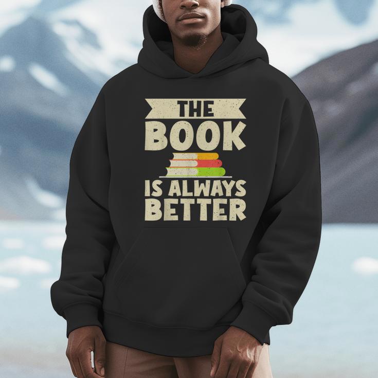 The Book Is Always Better Thriller Unisex Hoodie