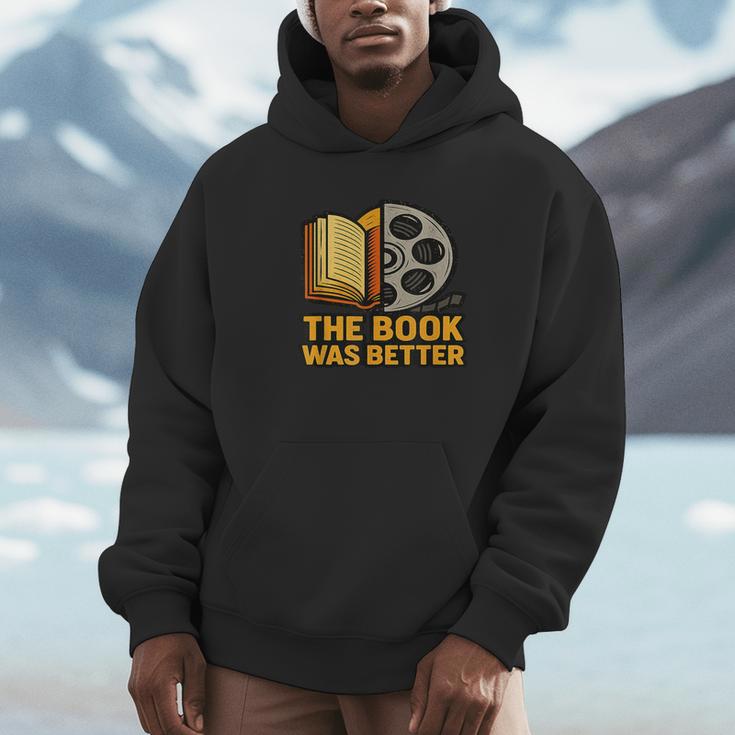 Book Love Scene The Book Was Better Bookworm Vibes Unisex Hoodie