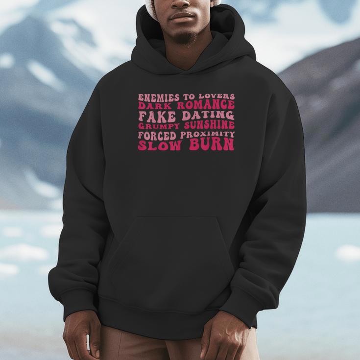 Bookish Romance Tropes Book Club Reader Spicy Book Lover Unisex Hoodie Bookish Romance Tropes Book Club Reader Spicy Book Lover Unisex Hoodie