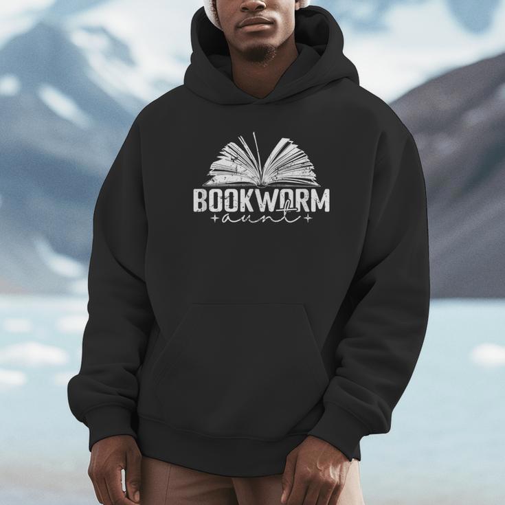 Bookworm Aunt Reading Lover Unisex Hoodie