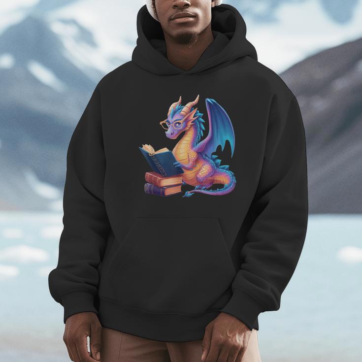 Bookworm Book Lover Women Girls Dragon Reading Unisex Hoodie Bookworm Book Lover Women Girls Dragon Reading Unisex Hoodie