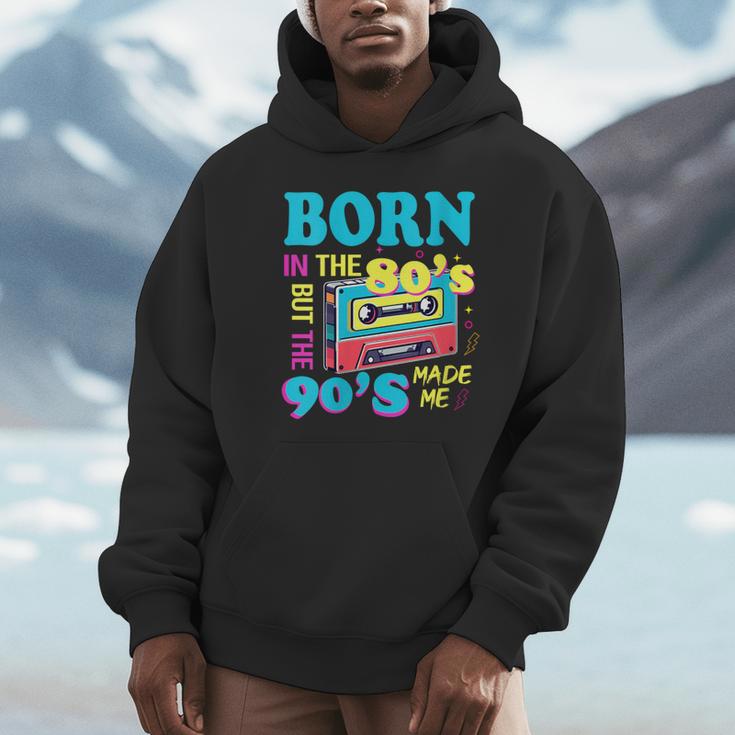 Born In The 80's But 90's Made Me Nostalgia Cassette Tape Unisex Hoodie Born In The 80's But 90's Made Me Nostalgia Cassette Tape Unisex Hoodie