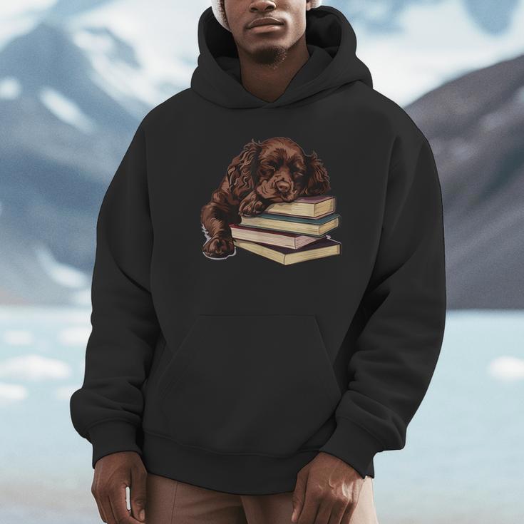 Boykin Spaniel Books Dog Breed Graphic Unisex Hoodie Boykin Spaniel Books Dog Breed Graphic Unisex Hoodie