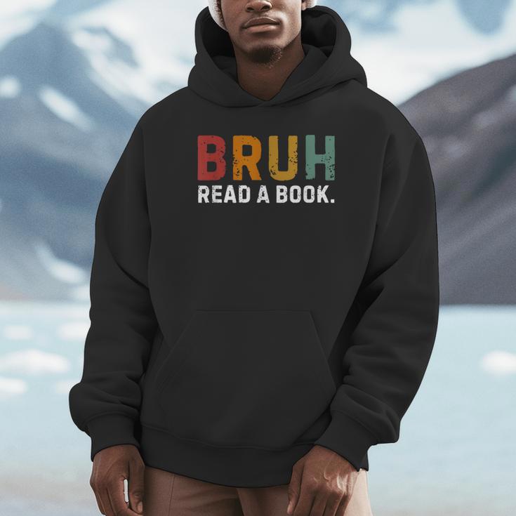 Bruh Read a Book Unisex Hoodie Bruh Read a Book Unisex Hoodie