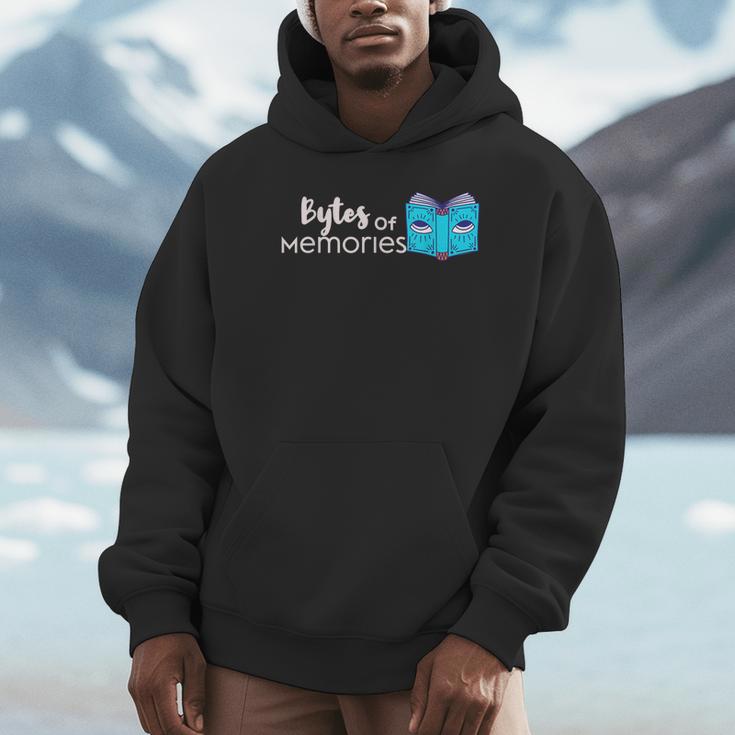 Bytes Of Memories Digital Nostalgia Concept Line Unisex Hoodie Bytes Of Memories Digital Nostalgia Concept Line Unisex Hoodie