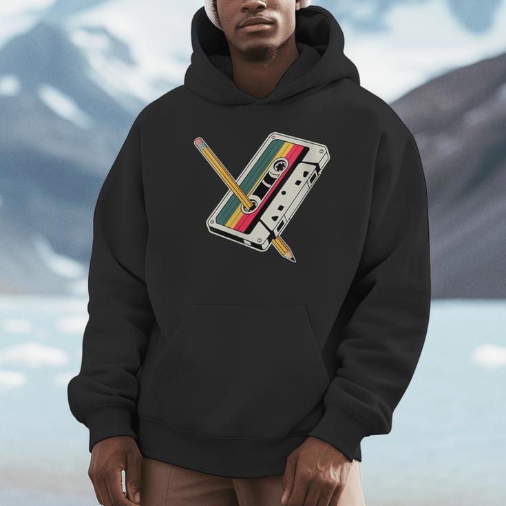 Cassette 90s Costume Party Nostalgia Unisex Hoodie Cassette 90s Costume Party Nostalgia Unisex Hoodie