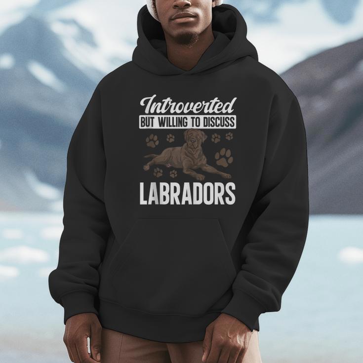 Chocolate Lab Dog Introvert Chocolate Labrador Retriever Unisex Hoodie Chocolate Lab Dog Introvert Chocolate Labrador Retriever Unisex Hoodie