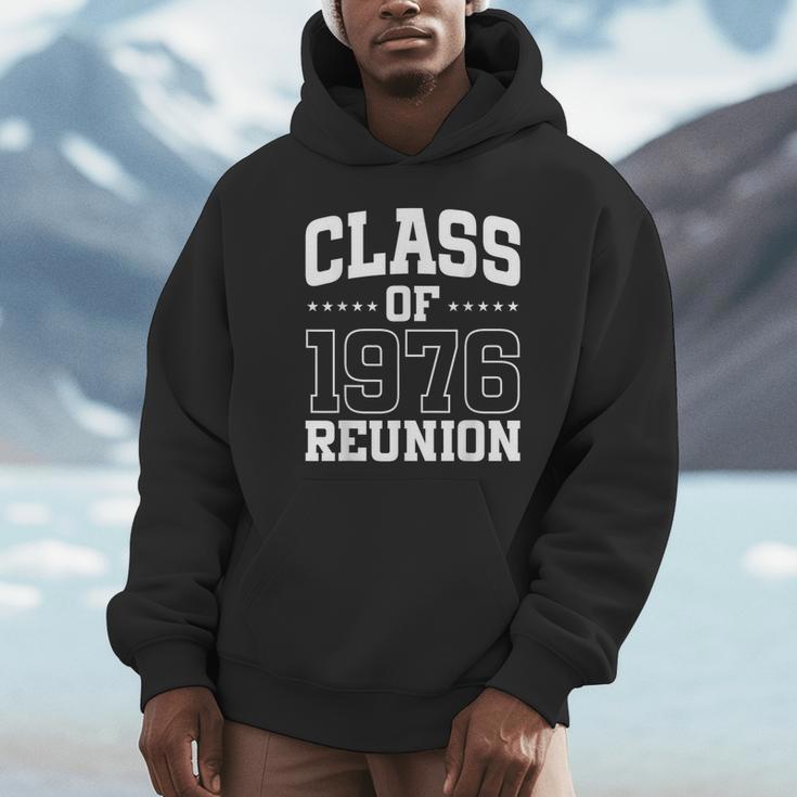 Class Of 1976 Reunion 50 Years Alumni Graduation High School Unisex Hoodie
