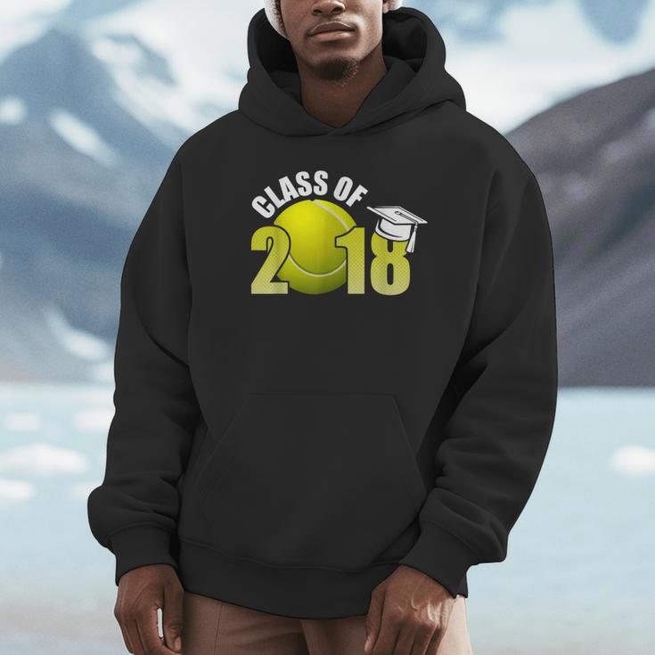 Class Of 2018 Shirts Graduation Senior Tennis Shirt Unisex Hoodie