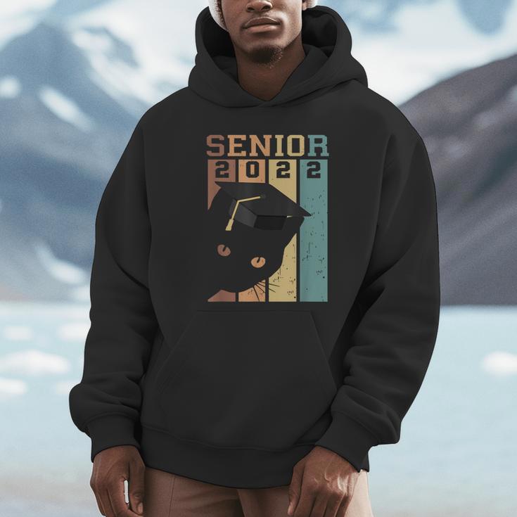 Class Of 2022 Graduation Cat Seniors Grad Unisex Hoodie