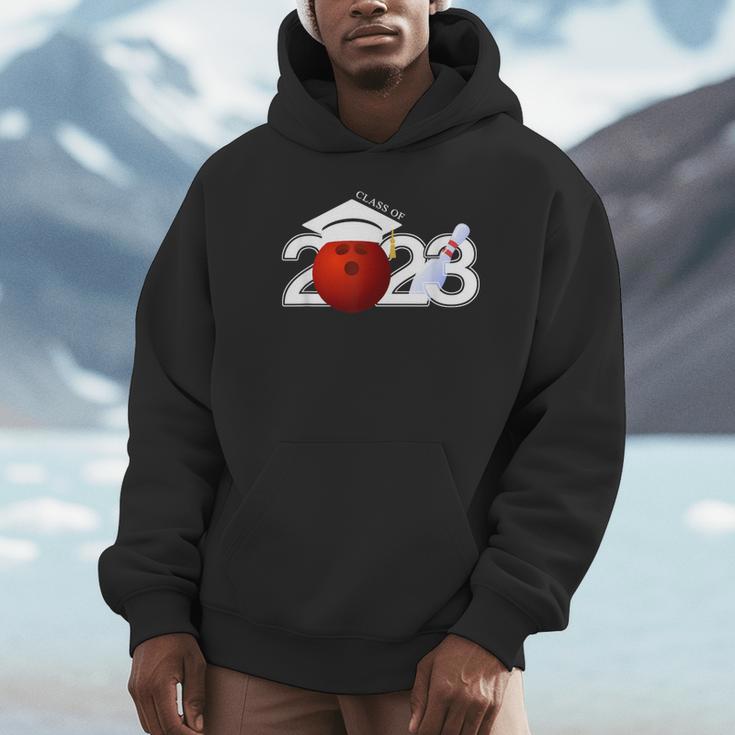 Class Of 2023 Graduation For Him Her Bowling Unisex Hoodie