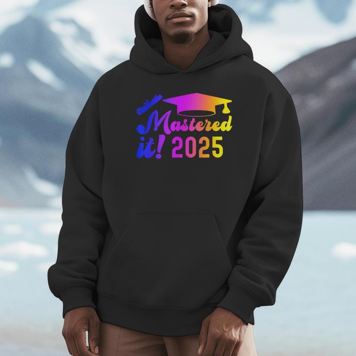 Class Of 2025 Mastered It College Masters Degree Graduation Unisex Hoodie