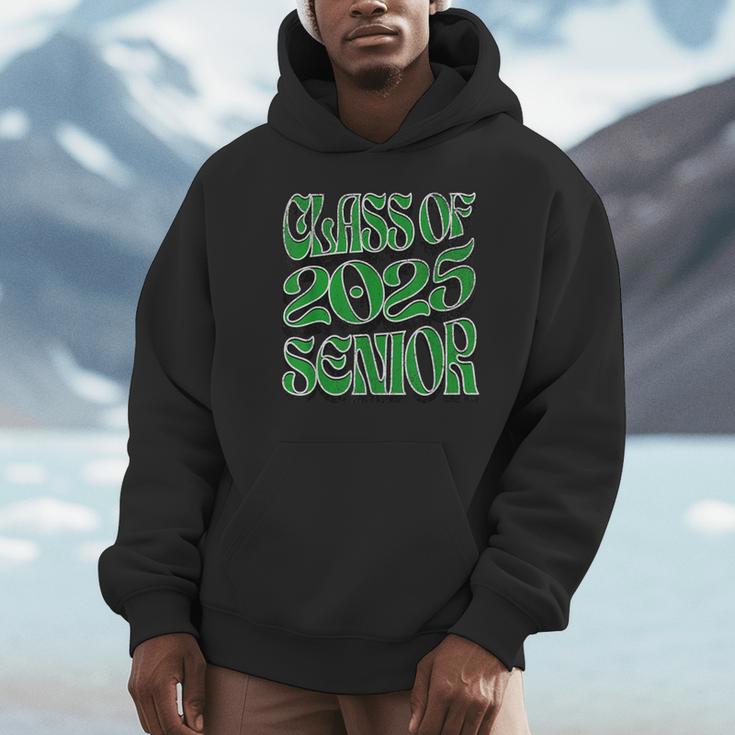 Class Of 2025 Senior Green Student Graduation Unisex Hoodie