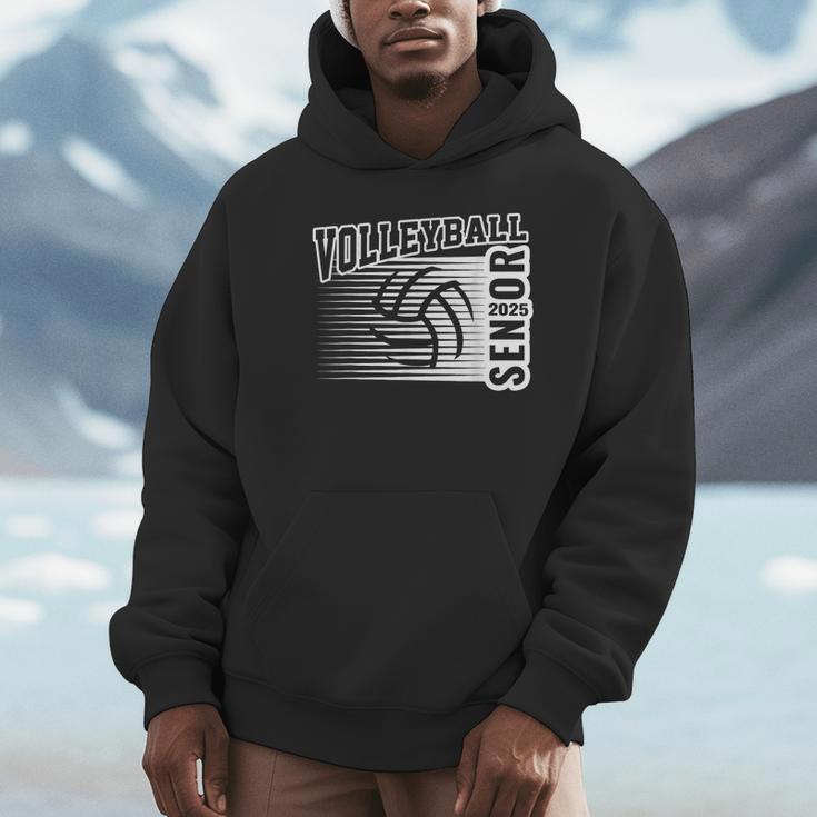 Class Of 2025 Volleyball Senior Class 25 Graduation Unisex Hoodie