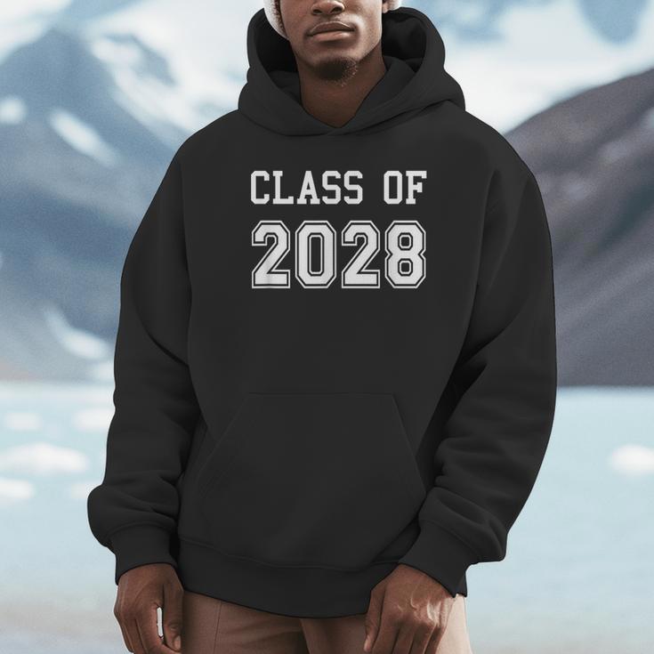 Class Of 2028 Graduation School Grad 2028 Graduate Unisex Hoodie
