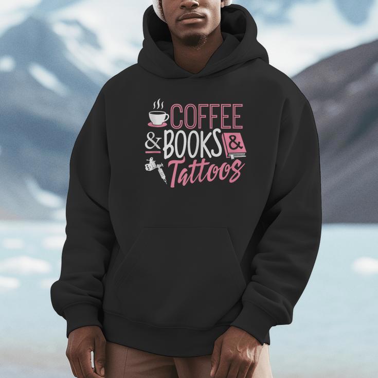 Coffee Lover Shirt Coffee And Books And Tattoos Men Women Unisex Hoodie Coffee Lover Shirt Coffee And Books And Tattoos Men Women Unisex Hoodie