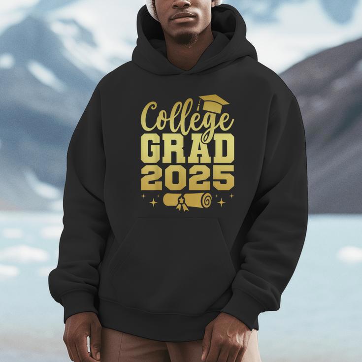 College Grad Class Of 2025 Senior Graduate Graduation Unisex Hoodie