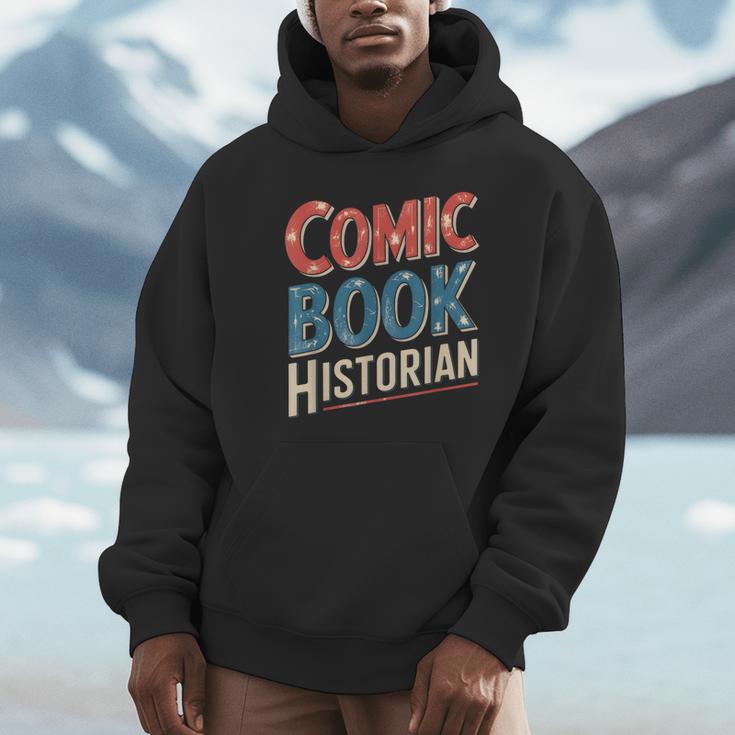 Comic Book Historian Vintage Comic Book Collector Unisex Hoodie Comic Book Historian Vintage Comic Book Collector Unisex Hoodie