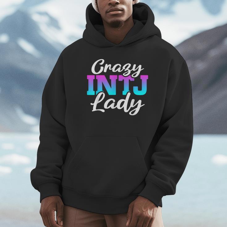 Crazy INTJ Lady Introvert Personality Unisex Hoodie Crazy INTJ Lady Introvert Personality Unisex Hoodie