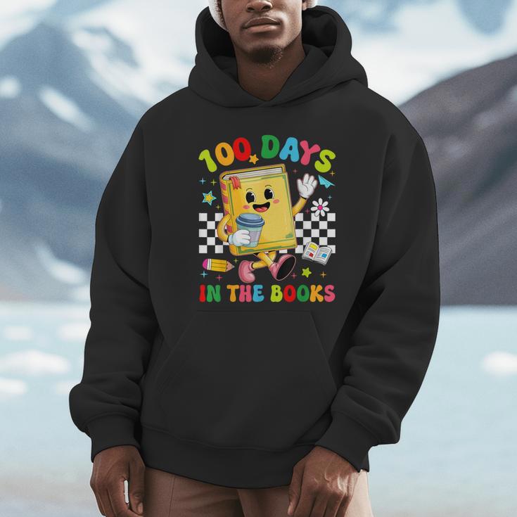 Cute 100 Days In The Books Groovy Boy Girl Teacher Unisex Hoodie Cute 100 Days In The Books Groovy Boy Girl Teacher Unisex Hoodie