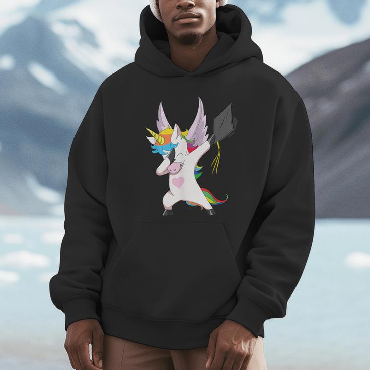 Dabbing Unicorn Graduation Class Of 2019 Women Unisex Hoodie